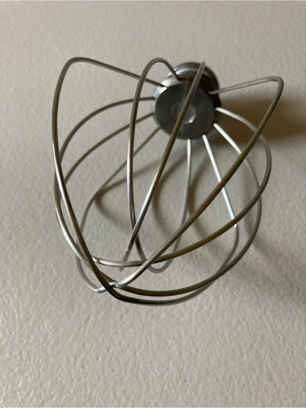 For KitchenAid Stand Mixer Metal Wire Whisk Attachment Stand Mixer Beater Silver